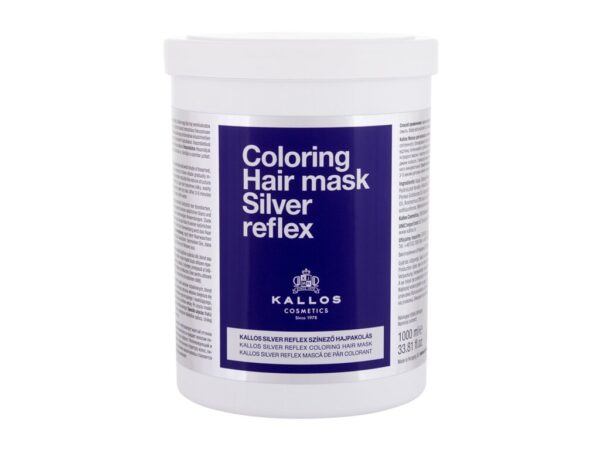 Kallos Silver Reflex Coloring Hair Mask 1000 ml