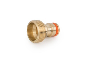 Tool adapter with male thread, 3/4" - BRASS