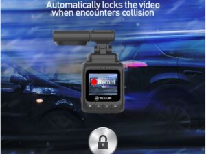 Tellur Dash Patrol DC2 FullHD 1080P, GPS Black