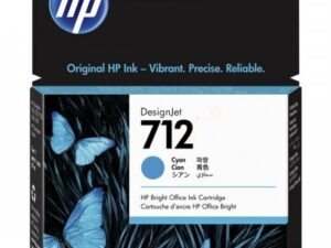 Cartus cerneala Original HP Cyan, nr.712, pentru Designjet T630 series, 38ml, (timbru verde 0.15 lei), "3ED67A"