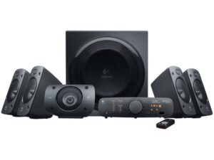 BOXE LOGITECH 5.1, RMS: 500W (4 x 67W, 1 x 165W, 1 x 67W), telecomanda wireless, black, "Z906" "980-000468" (timbru verde 4.00 lei)