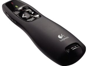 Logitech Presenter R400/ bezdrátový/ 2,4 GHz/ USB/ červené laser ukazovátko