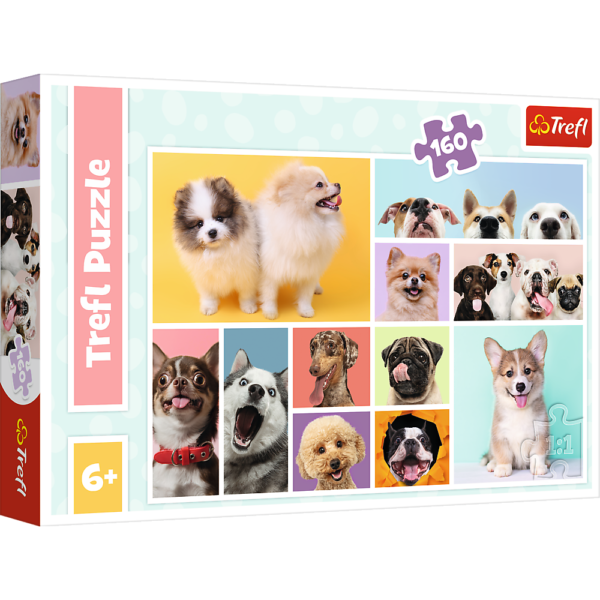 TREFL puzzle Dogs 160 pcs