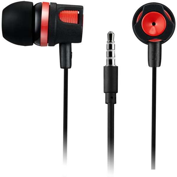 CANYON headphones EP-3 Mic 1.2m Red - Image 2