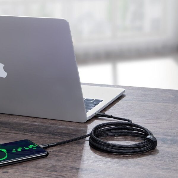 Baseus Cafule PD2.0 100W flash charging USB For Type-C cable (20V 5A)2m Gray+Black
