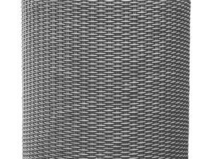 Puķu pods Large Cylinder Planter gaiši pelēks