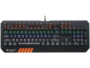 CANYON keyboard Hazard GK-6 RGB US/RU Wired Black