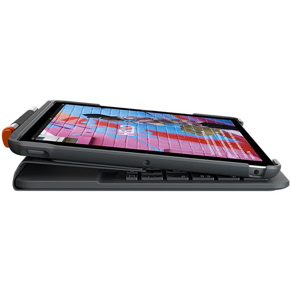 Logitech Slim Folio Bluetooth Keyboard for iPad - Image 4