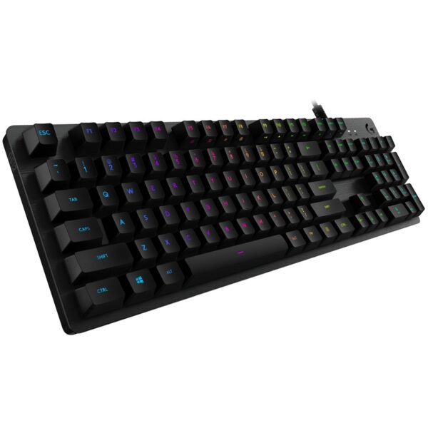 Logitech G512 CARBON LIGHTSYNC RGB Mechanical Gaming Keyboard with GX Brown switches-CARBON-US INT'L-USB