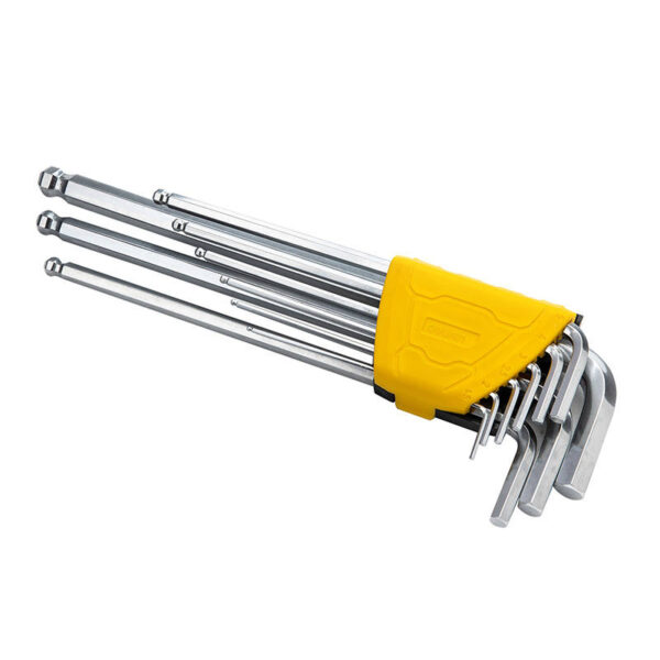 Hex Key Sets 1.5-10mm Deli Tools EDL3080 (silver) - Image 2