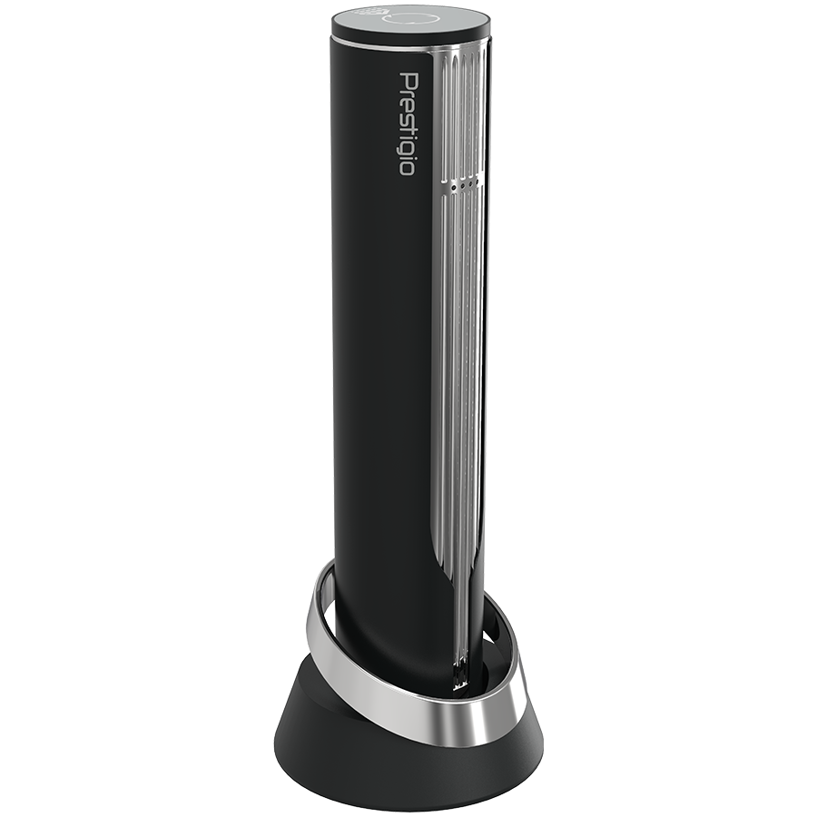 Prestigio wine opener Maggiore, black/silver