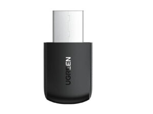 ADAPTOR RETEA Ugreen, "CM448"extern wireless 2.4 GHz | 5 GHz, USB 2.0, port, 600 Mbps, antena interna x 1, LED "20204" (timbru verde 0.18 lei)  - 6957303822041
