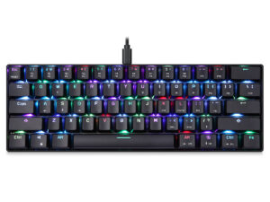 Motospeed CK61 RGB Mechanical Gaming Keyboard With LED BackLight / USB