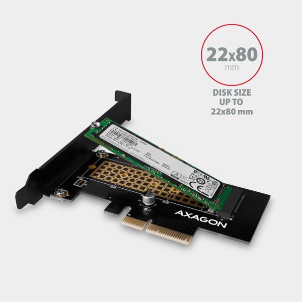 AXAGON PCIe 2x NVMe M.2 Controller | PCEM2-ND - Image 4