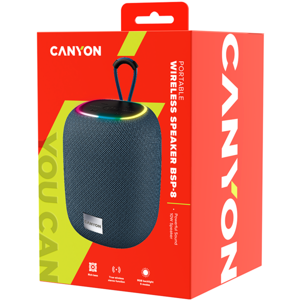 CANYON speaker BSP-8 10W Gray - Image 3