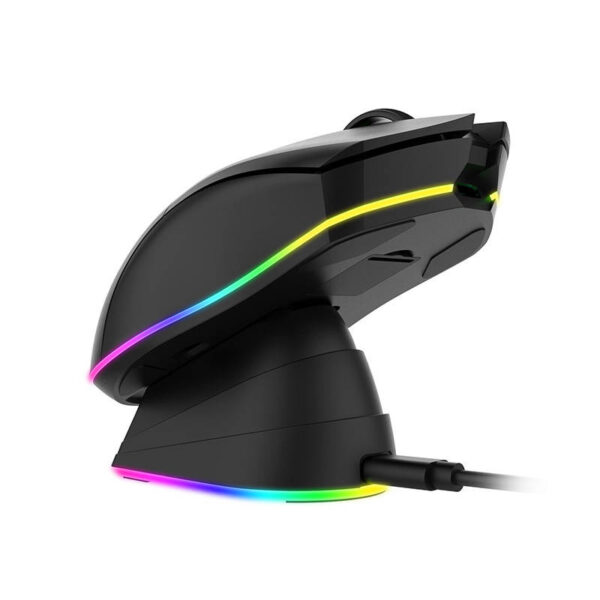 Wireless gaming mouse + charging dock Dareu EM901X 2.4G (black) - Image 2