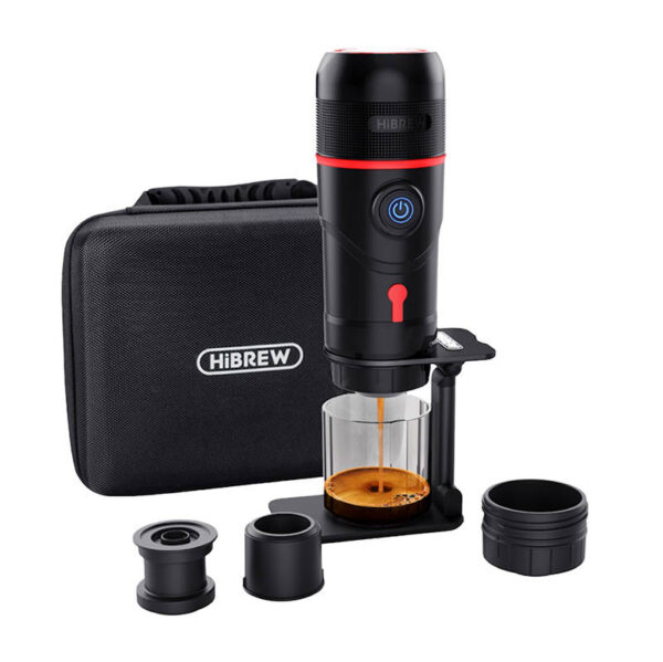 Portable coffee maker  3-in-1 with case HiBREW H4-premium  80W - Image 3