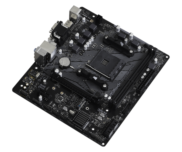 ASRock B550M-HDV - motherboard - micro ATX - Socket AM4 - AMD B550 - Image 3