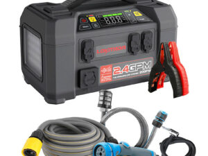 Lokithor AW401 Jump Starter / Booster 2500A + Powerbank 20000mAh + Compressor + Flash Light + Power Wash 5-in-1 Device