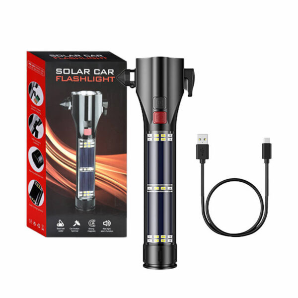 Superfire D30 Solar Flashlight  310lm / 2000mAh - Image 2