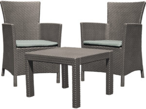 Allibert Rosario outdoor furniture set Cappuccino
