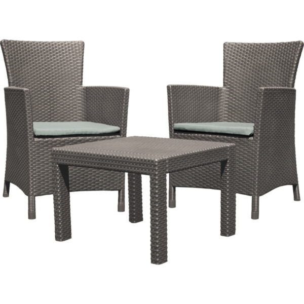 Allibert Rosario outdoor furniture set Cappuccino