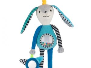 CANPOL BABIES plush toy with Rattle and Mirror Long Ears, 68/061