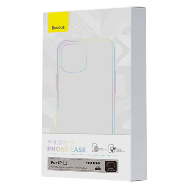 Transparent Case Baseus Simple for iPhone  11 - Image 4