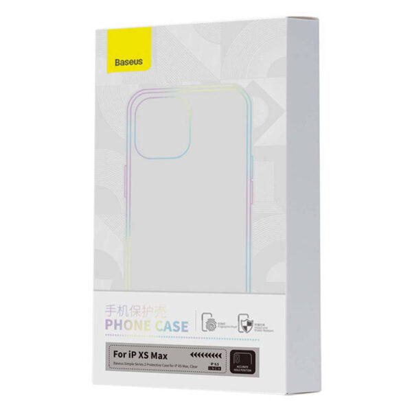 Transparent Case Baseus Simple for iPhone  XS MAX - Image 5