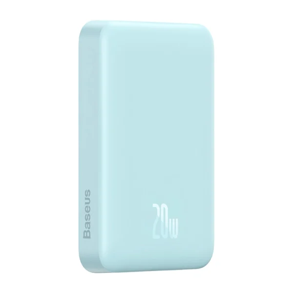 Powerbank Baseus Magnetic Mini 10000mAh, USB-C  20W MagSafe (blue) - Image 2