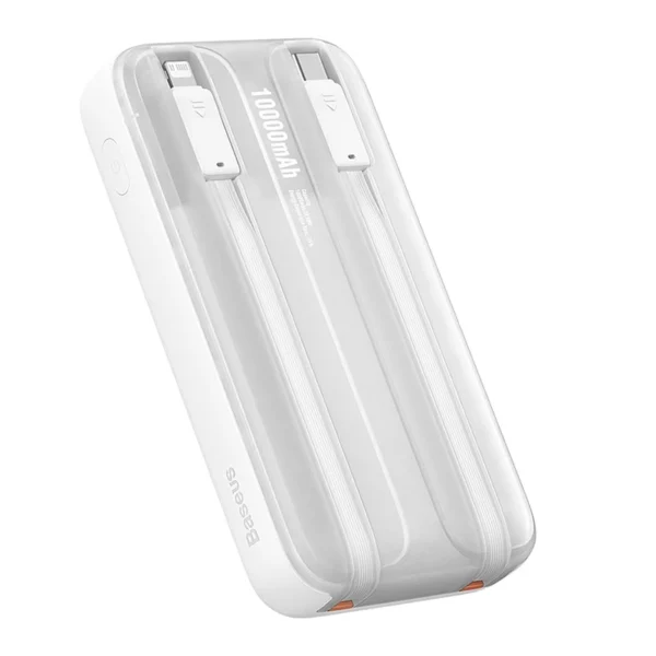 Powerbank Baseus Comet 10000mAh, 22.5W (white) - Image 3