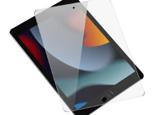 Tempered Glass Baseus Crystal 0.3 mm for iPad Pro/Air3/ 10,2" iPad 7/8/9 (2szt.) + cleaning kit