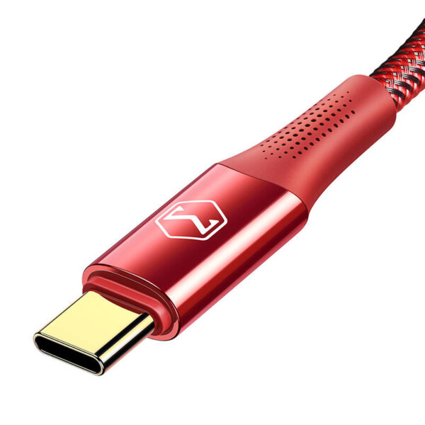 Cable USB-C to USB-C Mcdodo CA-8321 100W 90 Degree 1.2m (red) - Image 3