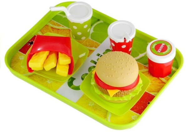 Set To Make Fast-Food and Waffles Little Cook Accessories - Image 8