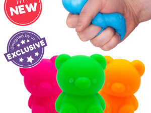 SCRUNCHEMS Fruity Neon Squishy Bear
