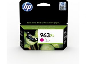 HP Inkoustová náplň 963XL purpurová (magenta, 1600p) pro HP OfficeJet Pro 9010, 9013, HP OfficeJet Pro 9020