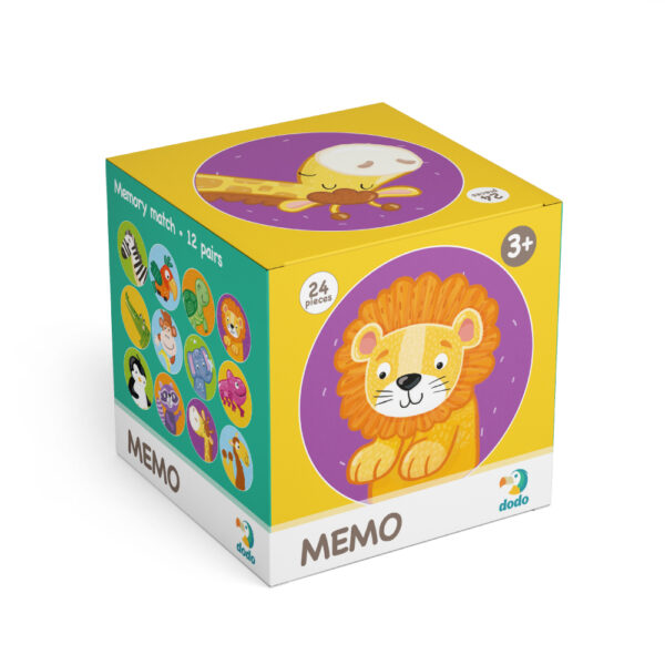 DODO mini memo game Wild animals, 300157