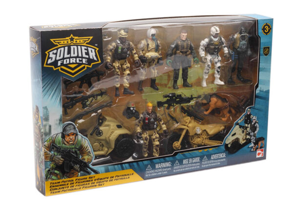 CHAP MEI patrol figure playset Soldier Force, 545007 - Image 2