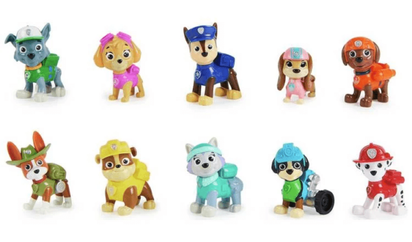PAW Patrol , 10th Anniversary, All Paws On Deck Toy Figures Gift Pack with 10 Collectible Action Figures, Kids Toys for Ages 3 and up - Image 3