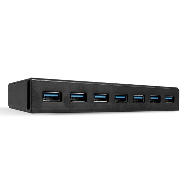 Charging Hub Lindy 7 Port USB 3.1, negru, "LY-43228" (timbru verde 0.18 lei)