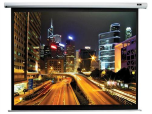 ELITE SCREENS plátno elektrické motorové 125" (317,5cm)/ 16:9/ 155,7×276,9cm/ gain 1.1/ case bílý