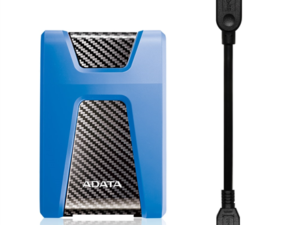 ADATA HD650 1TB HDD / Externí / 2,5" / USB 3.1 / modrý