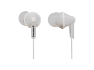 range 6Hz - 24kHz, 16W, 104dB/mW, closed type headphones, length of cord 1.2m, 3 sizes of silicone earphones "RP-HJE125E-W" (timbru verde 0.8 lei)
