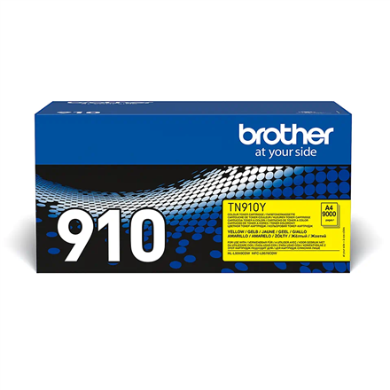 BROTHER toner TN-910Y pro HL-L9310CDW/MFC-L9570CDW / 9.000 stran, / žlutý