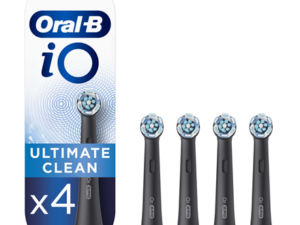 Akcija! BRAUN Series Ultimate Clean Black nomaināmie  pieaugušo zobu birstes uzgaļi, 4 gab.