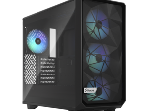 Fractal Design | Meshify 2 Lite RGB TG Light Tint | Side window | Black | E-ATX | Power supply included No | ATX