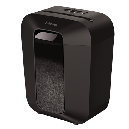 Powershred | LX41 | Black | 17 L | Credit cards shredding | Paper handling standard/output 8 sheets per pass | Mini-Cut Shredder | Warranty 24 month(s) - Image 2
