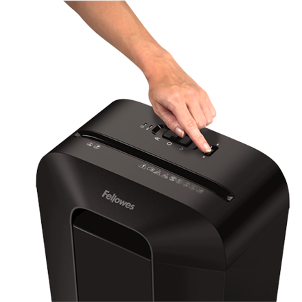 Powershred | LX41 | Black | 17 L | Credit cards shredding | Paper handling standard/output 8 sheets per pass | Mini-Cut Shredder | Warranty 24 month(s) - Image 3