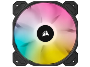 Corsair SP Series, SP120 RGB ELITE, 120mm RGB LED Fan with AirGuide, Single Pack