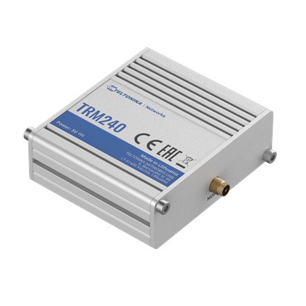 LTE Modem | TRM240 | No Wi-Fi | Mesh Support No | MU-MiMO No | 2G/3G | Antenna type 1xSMA for LTE | 1 x microUSB - Image 2